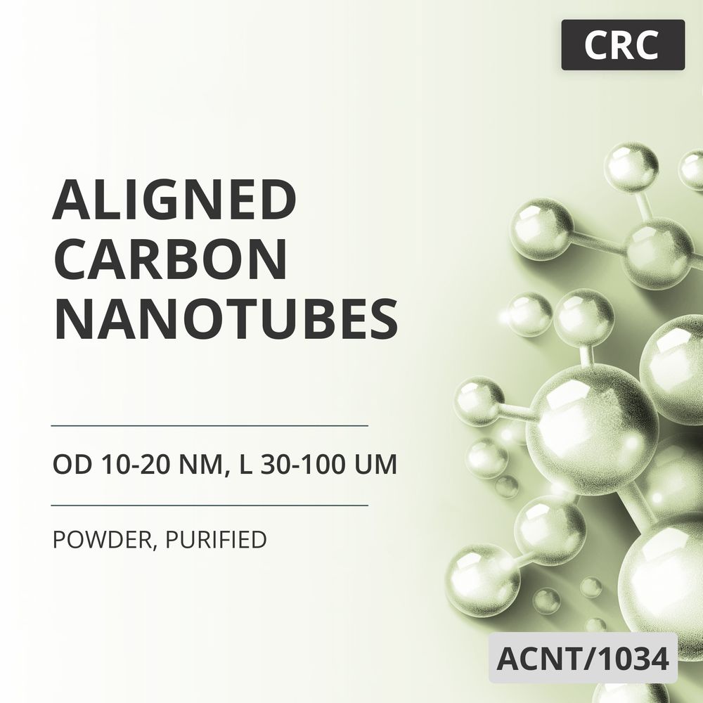 Aligned Carbon Nanotubes, OD 10-20 nm, L 30-100 um, 98 wt%, Purified (ACNT/1034)