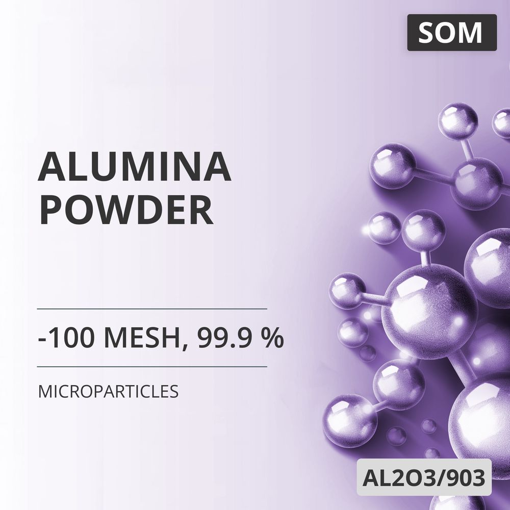 Alumina Powder, -100 Mesh, 99.9 % (AL2O3/903)
