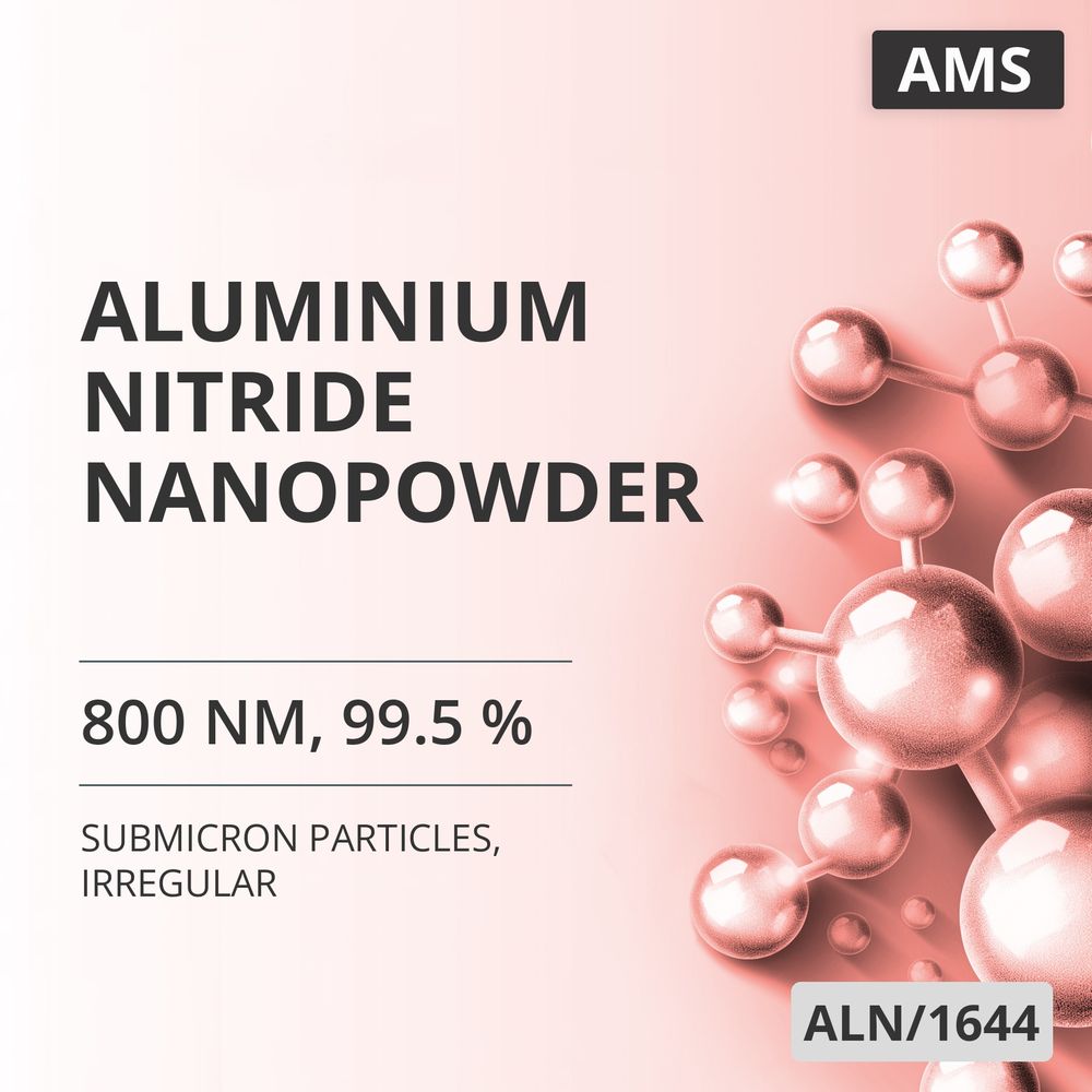 Aluminium Nitride Nanopowder, 800 nm, 99.5 %, Irregular (ALN/1644)