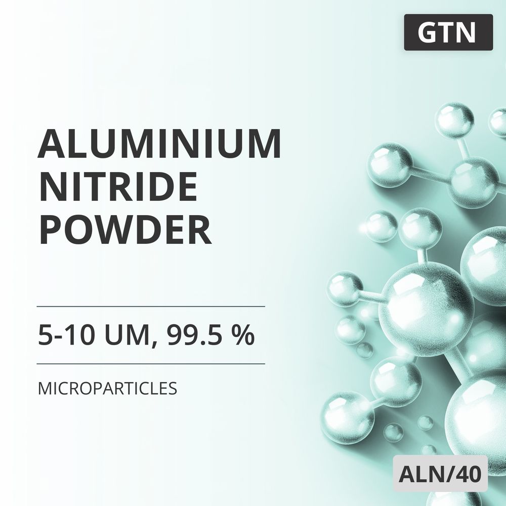 Aluminium Nitride Powder, 5-10 um, 99.5 % (ALN/40)