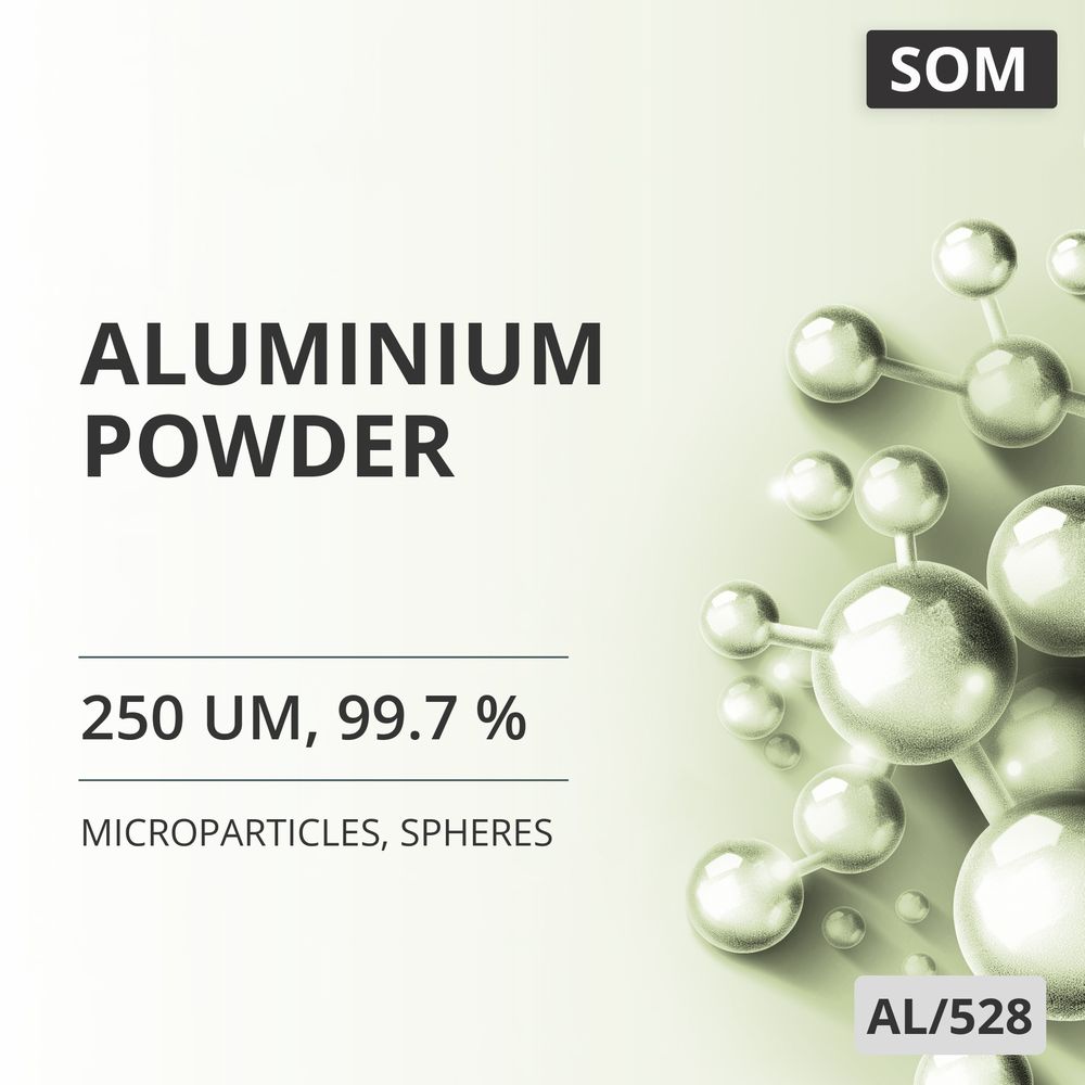 Aluminium Powder, 250 um, 99.7 %, Spheres (AL/528)