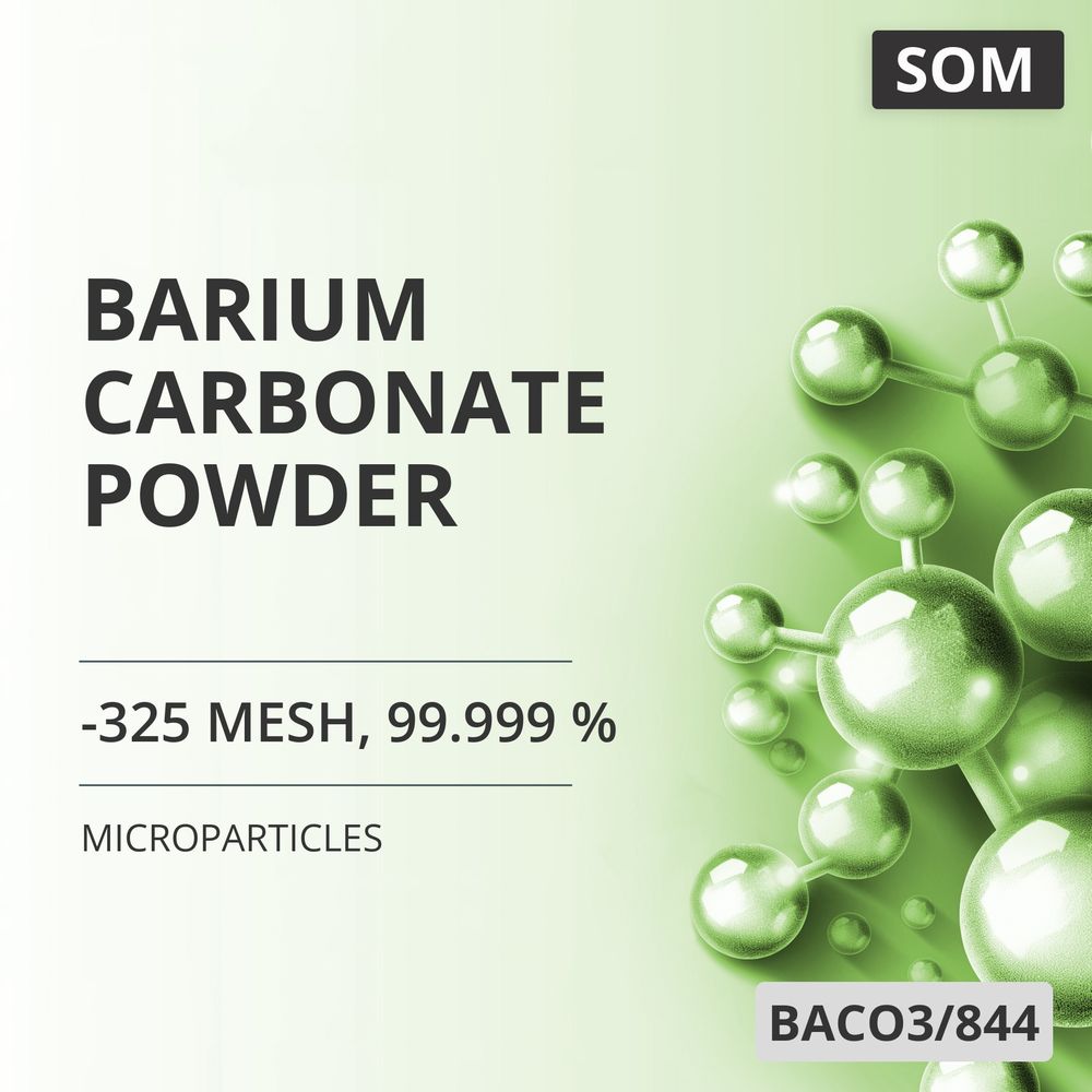 Barium Carbonate Powder, -325 Mesh, 99.999 % (BACO3/844)