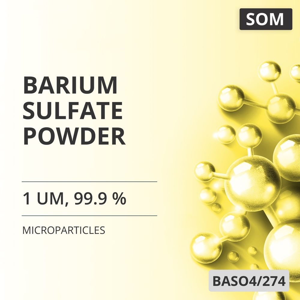 Barium Sulfate Powder, 1 um, 99.9 % (BASO4/274)