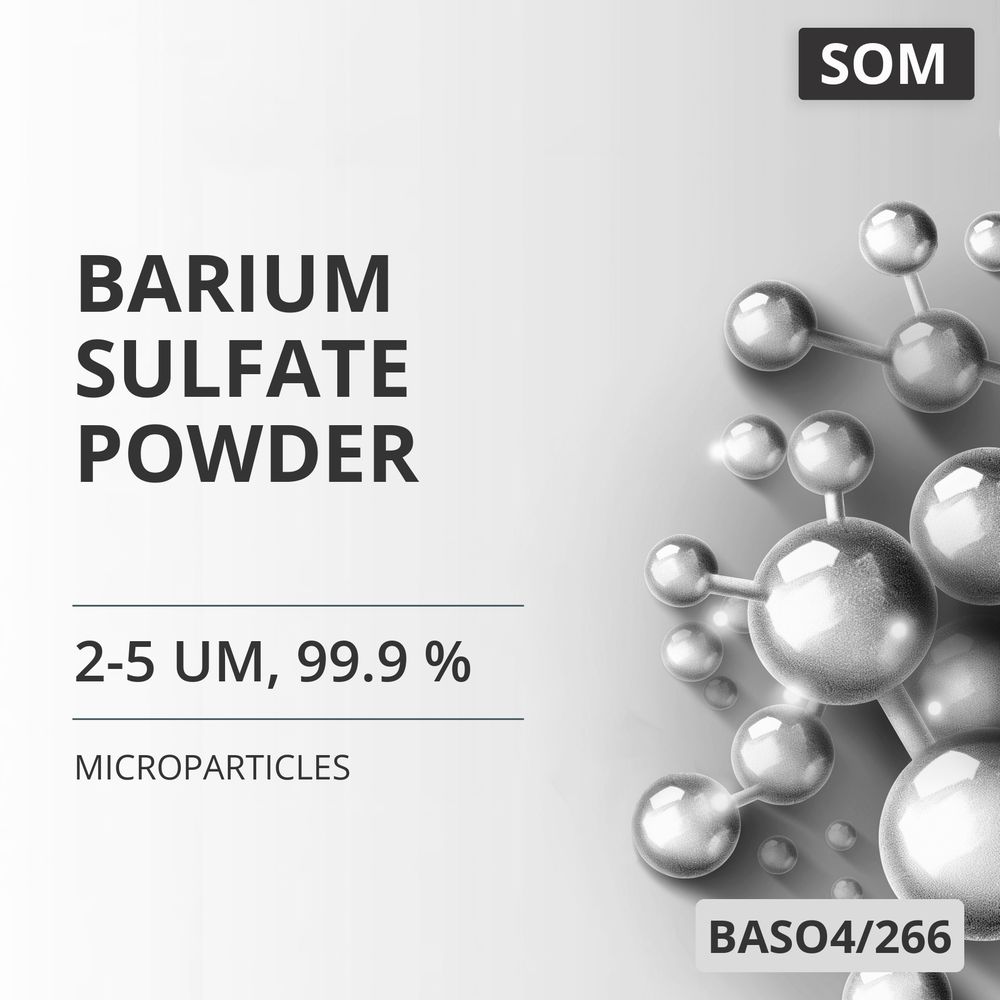 Barium Sulfate Powder, 2-5 um, 99.9 % (BASO4/266)