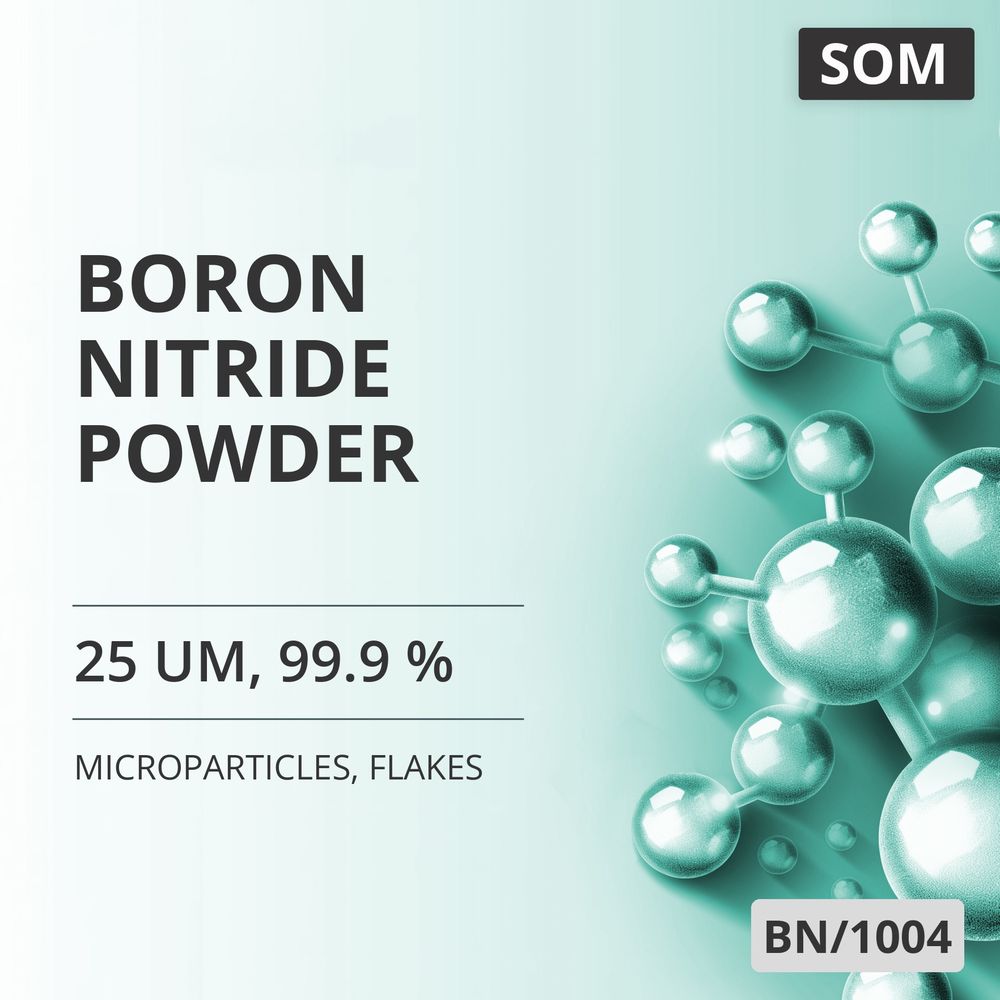 Boron Nitride Powder, 25 um, 99.9 %, Flakes (BN/1004)