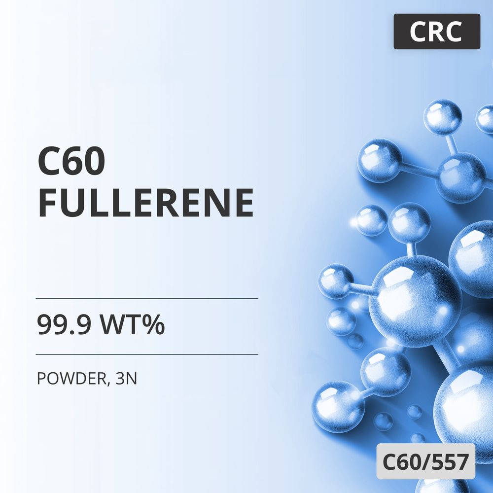 C60 Fullerene, 99.9 wt%, 3N (C60/557)