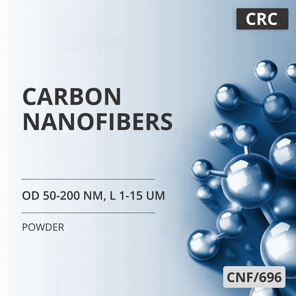 Carbon Nanofibers, OD 50-200 nm, L 1-15 um, 95 % (CNF/696)