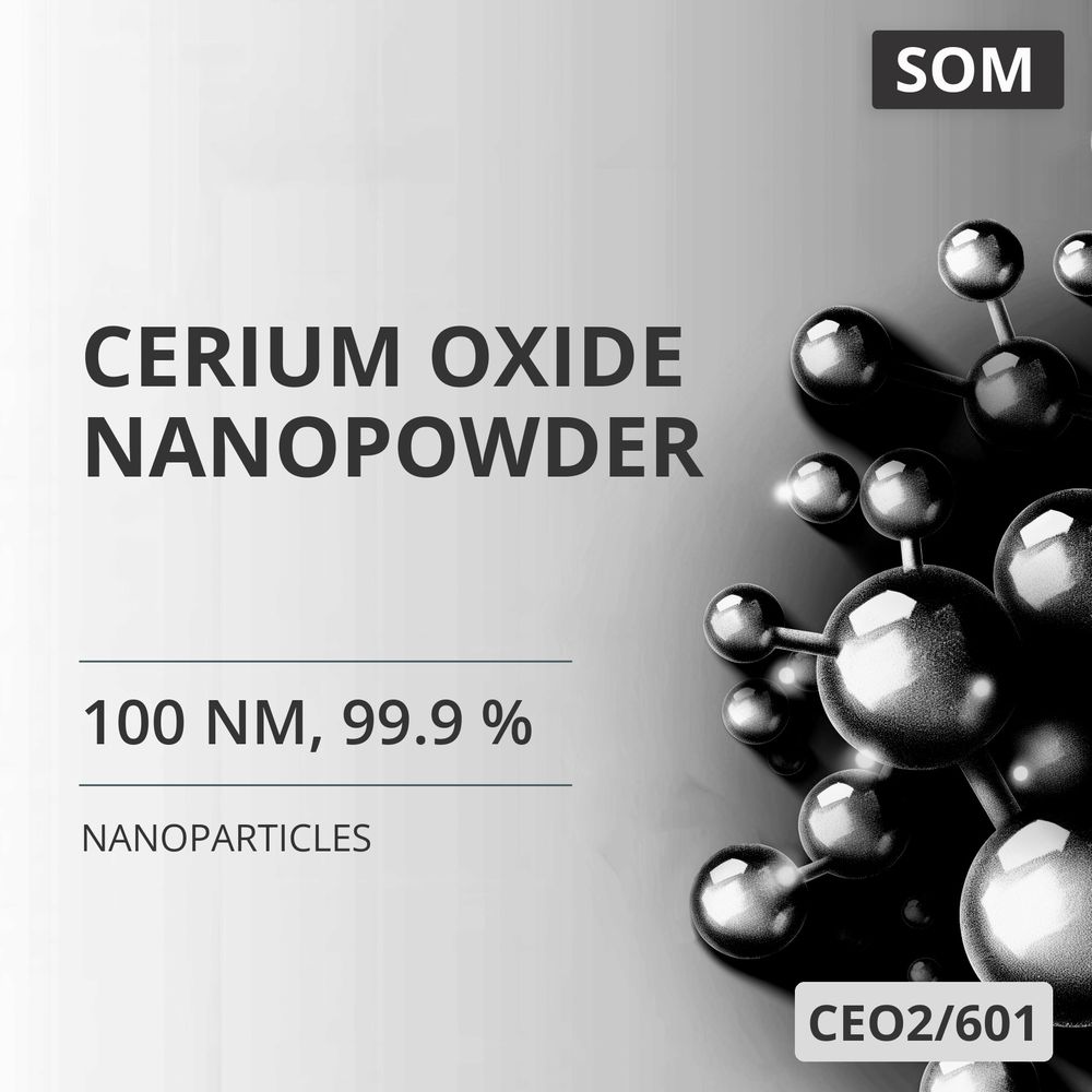 Cerium Oxide Nanopowder, 100 nm, 99.9 % (CEO2/601)