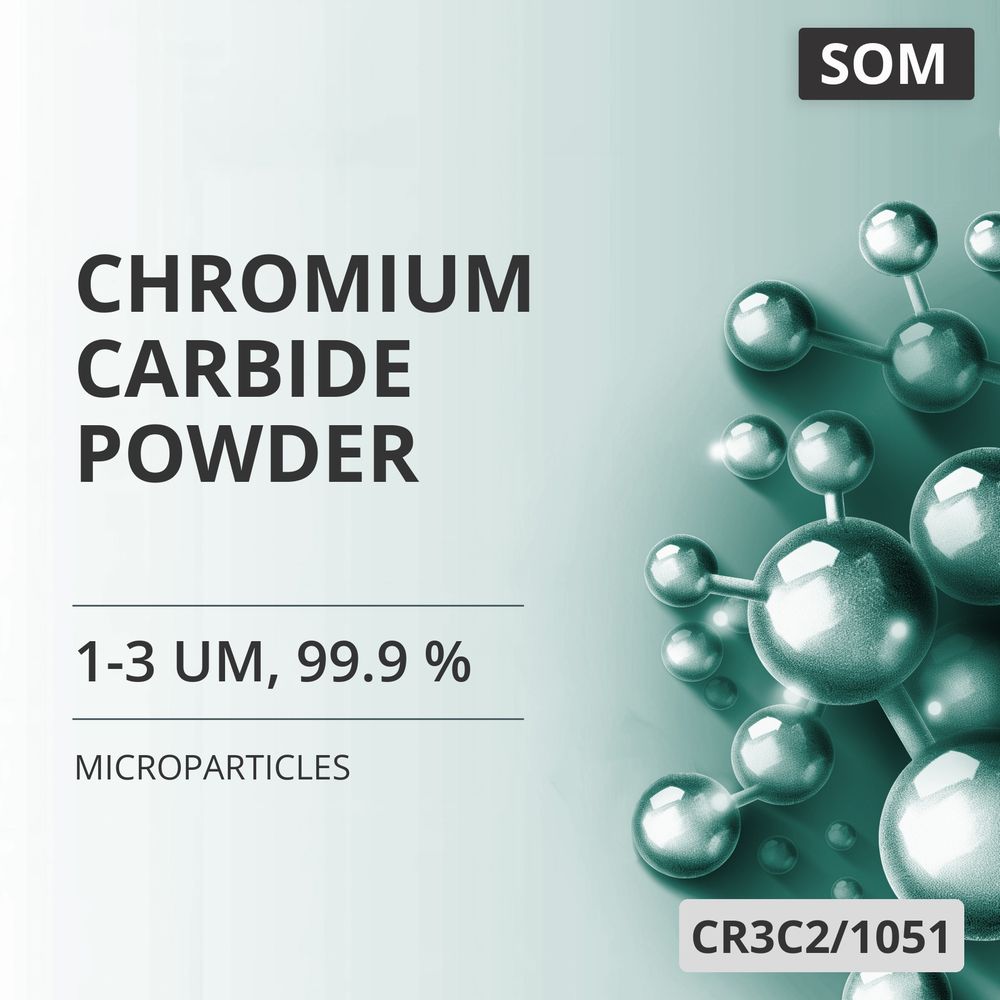 Chromium Carbide Powder, 1-3 um, 99.9 % (CR3C2/1051)
