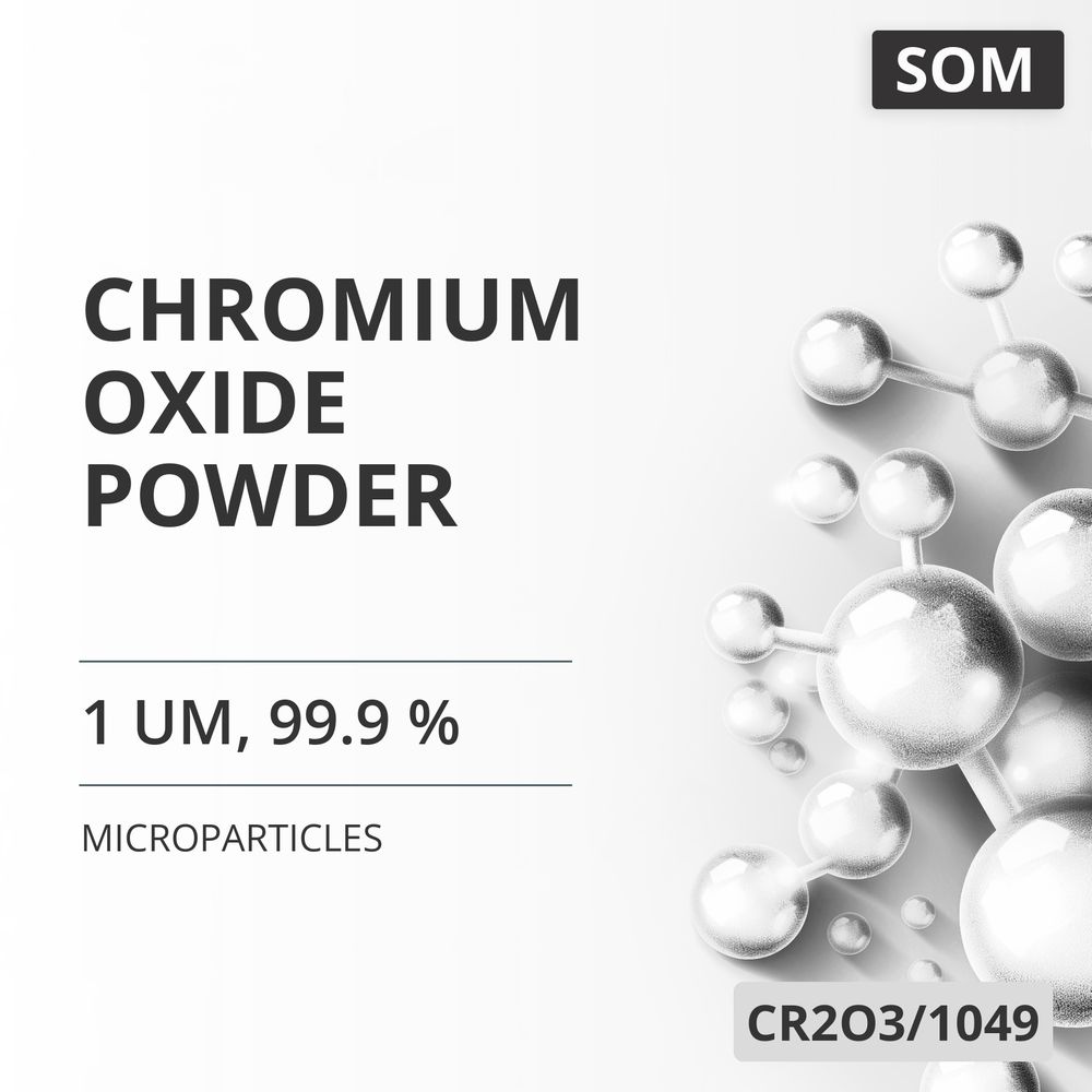 Chromium Oxide Powder, 1 um, 99.9 % (CR2O3/1049)