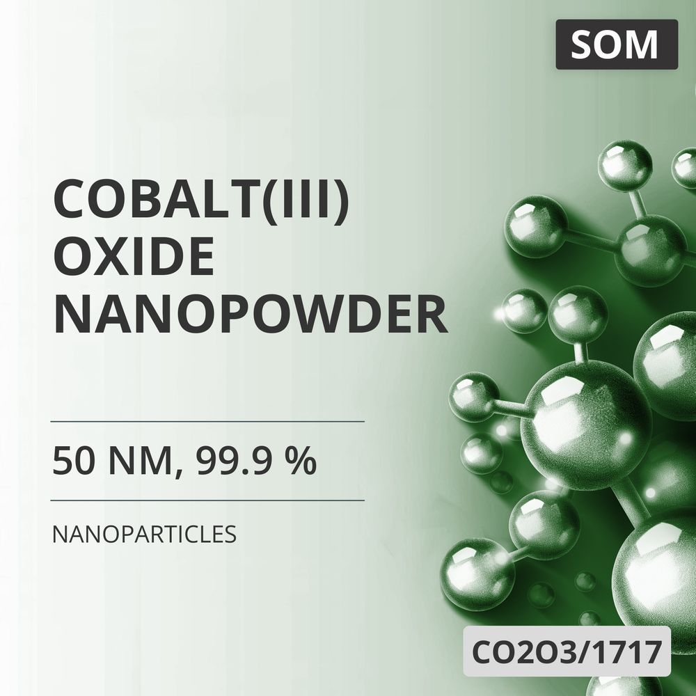 Cobalt(III) Oxide Nanopowder, 50 nm, 99.9 % (CO2O3/1717)