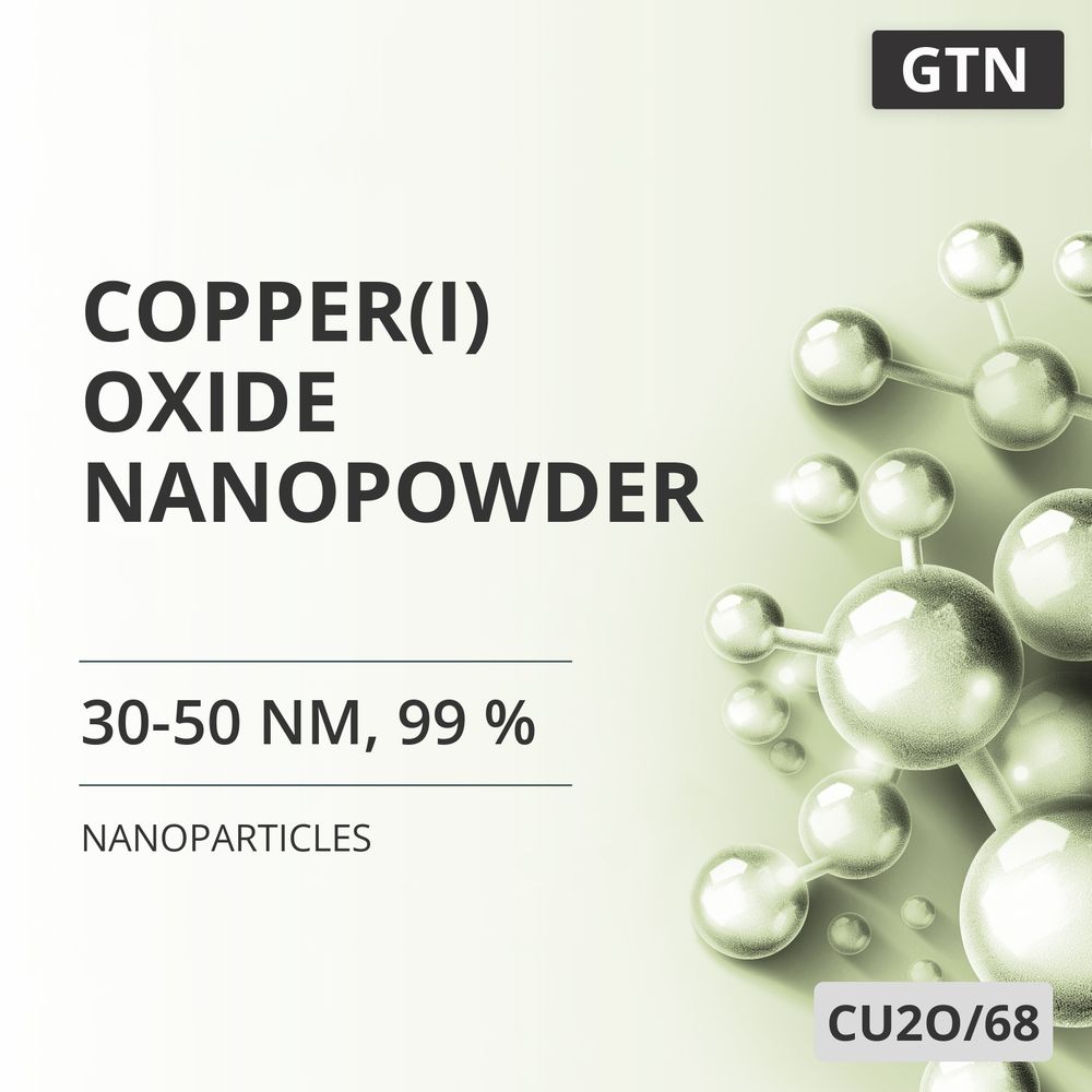 Copper(I) Oxide Nanopowder, 30-50 nm, 99 % (CU2O/68)