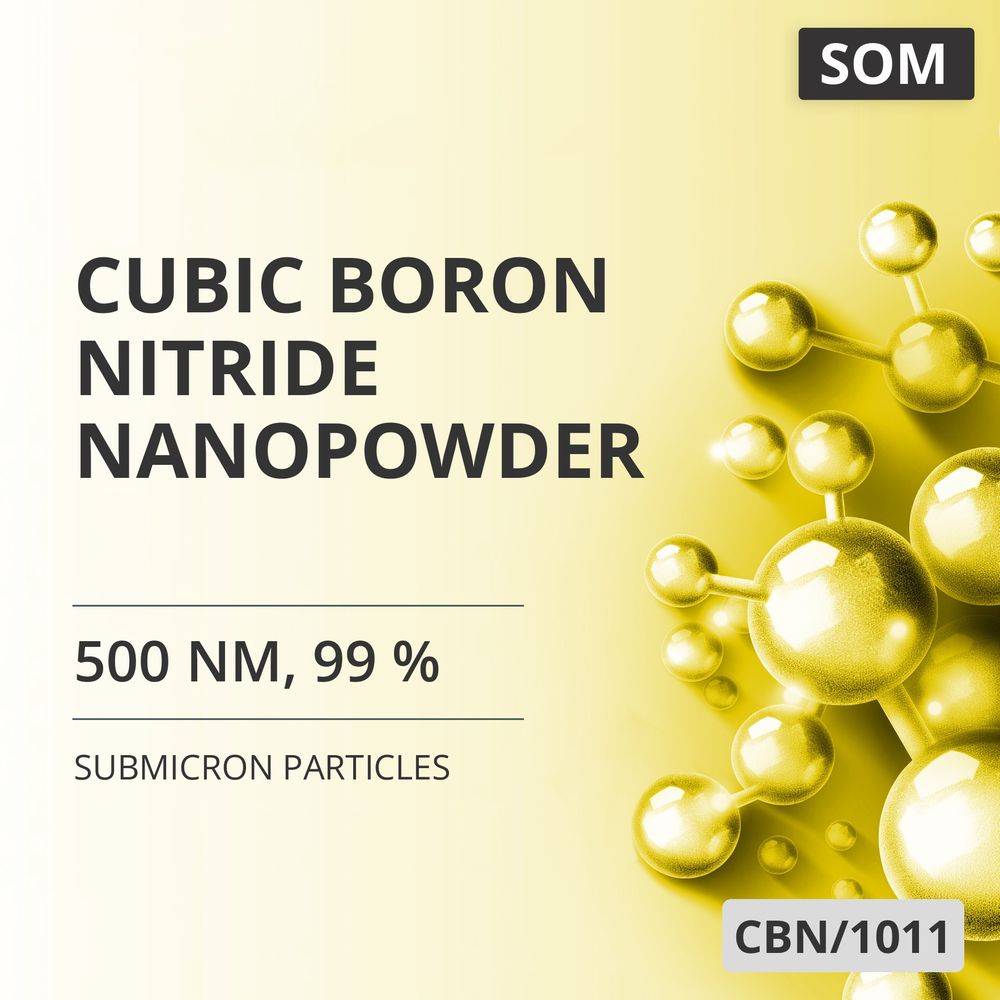Cubic Boron Nitride Nanopowder, 500 nm, 99 % (CBN/1011)