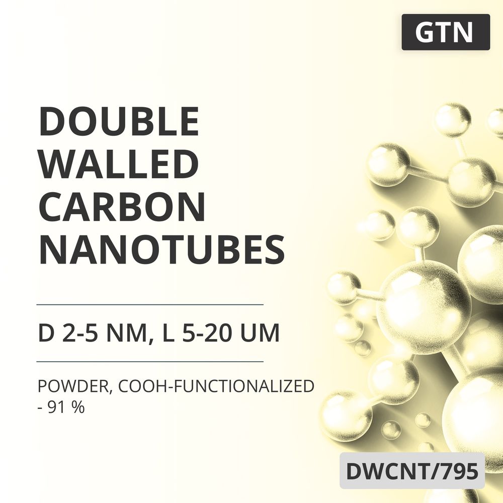 Double-Walled Carbon Nanotubes, D 2-5 nm, L 5-20 um, 91 %, COOH-Functionalized - 91 % (DWCNT/795)