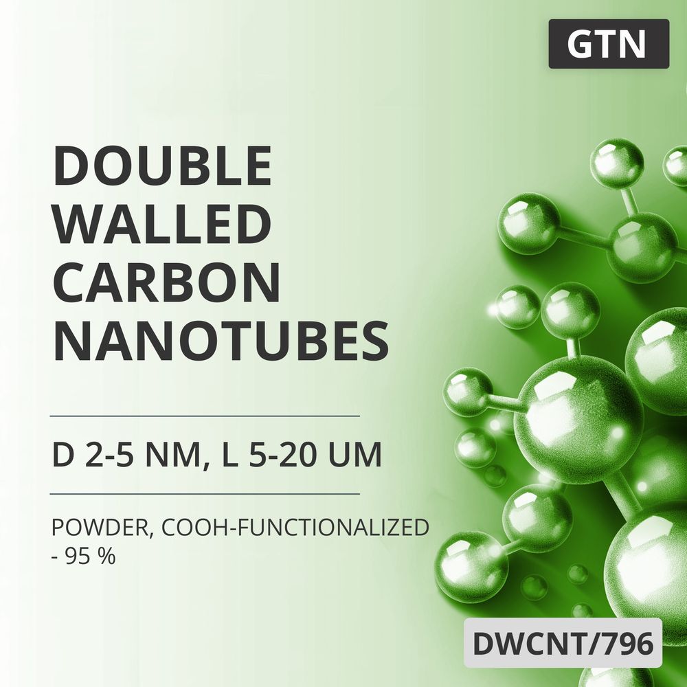Double-Walled Carbon Nanotubes, D 2-5 nm, L 5-20 um, 95 %, COOH-Functionalized - 95 % (DWCNT/796)