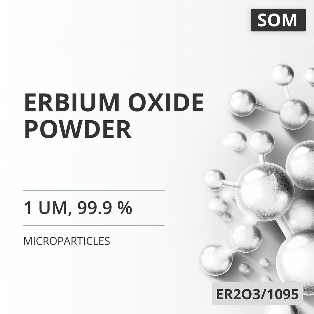 Erbium Oxide Powder, 1 um, 99.9 % (ER2O3/1095)