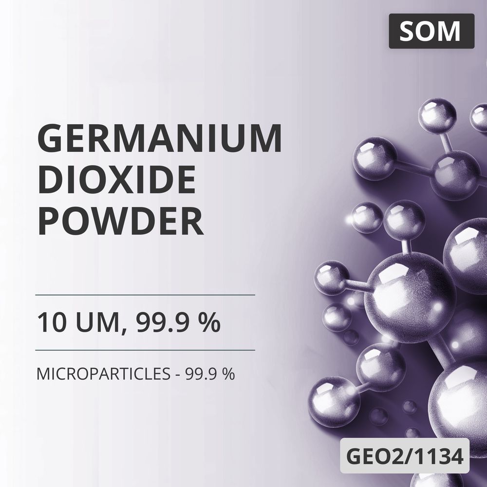 Germanium Dioxide Powder, 10 um, 99.9 % - 99.9 % (GEO2/1134)