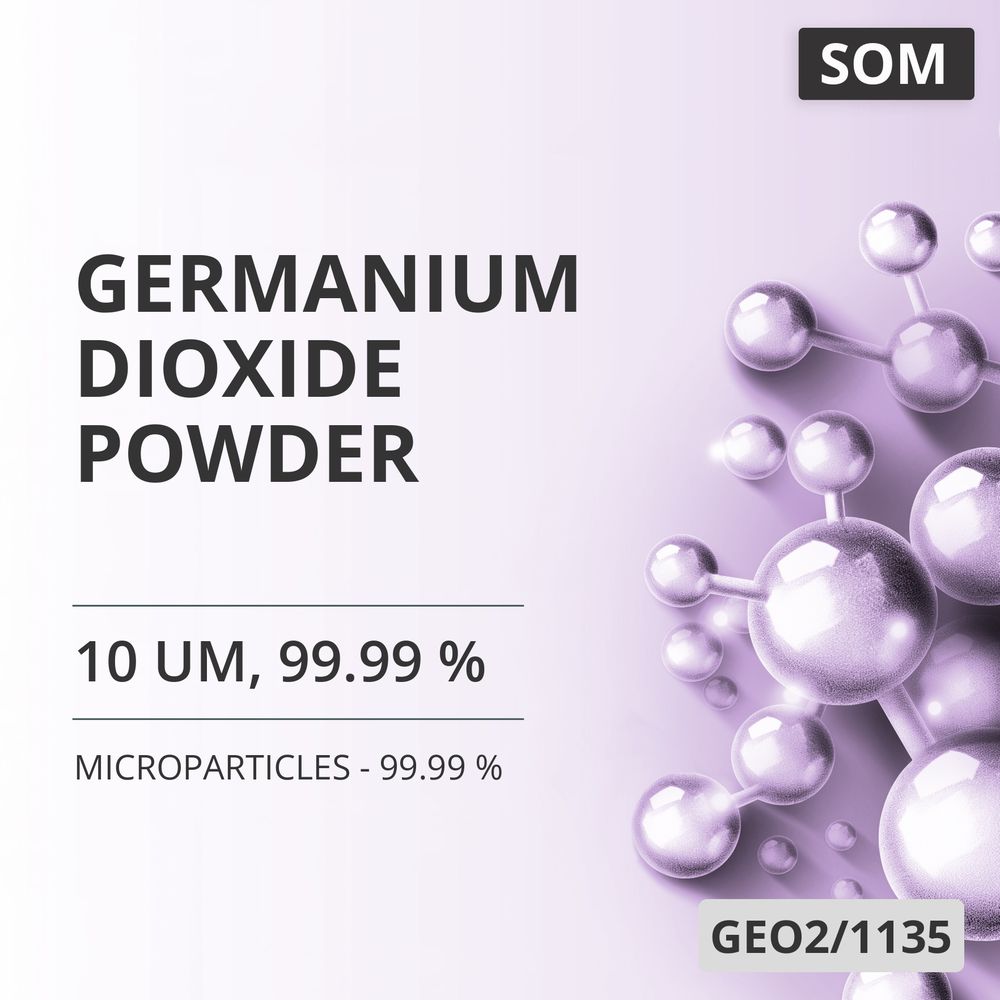 Germanium Dioxide Powder, 10 um, 99.99 % - 99.99 % (GEO2/1135)