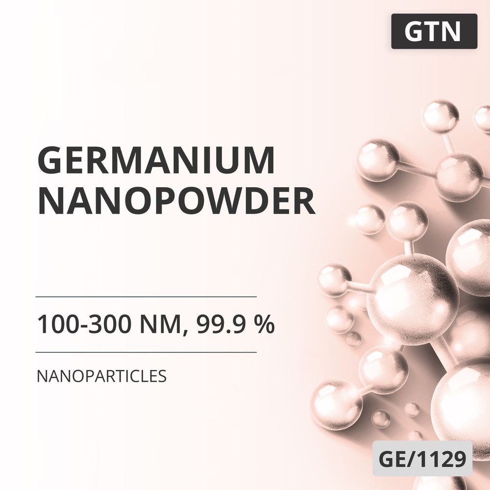 Germanium Nanopowder, 100-300 nm, 99.9 % (GE/1129)