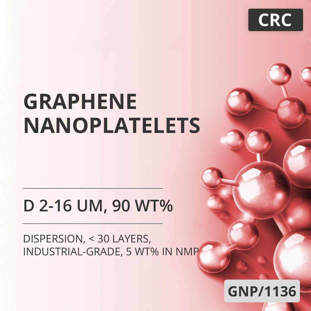 Graphene Nanoplatelets, D 2-16 um, 90 wt%, < 30 Layers, Industrial-Grade, 5 wt% in NMP (GNP/1136)