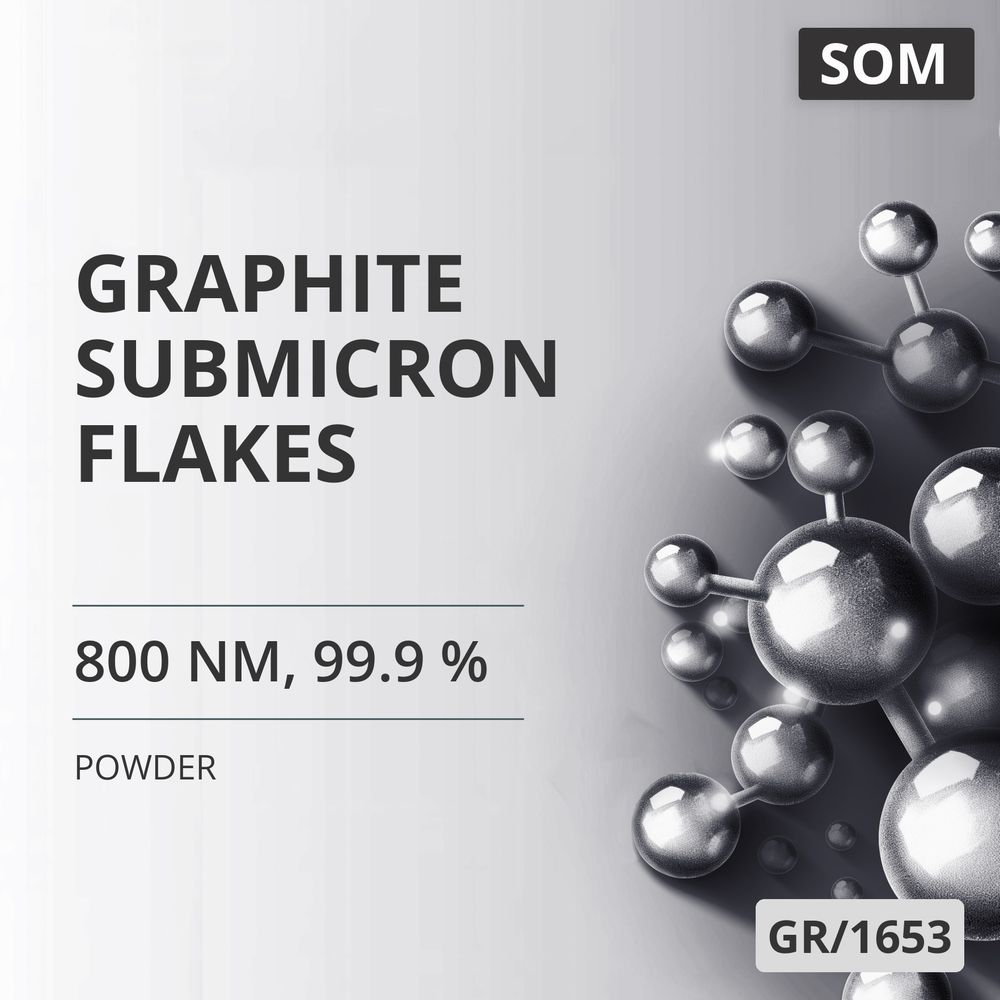Graphite Submicron Flakes, 800 nm, 99.9 % (GR/1653)