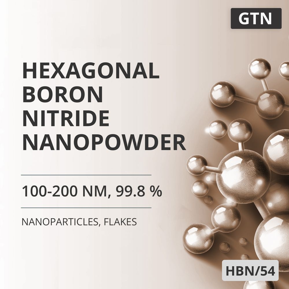 Hexagonal Boron Nitride Nanopowder, 100-200 nm, 99.8 %, Flakes (HBN/54)