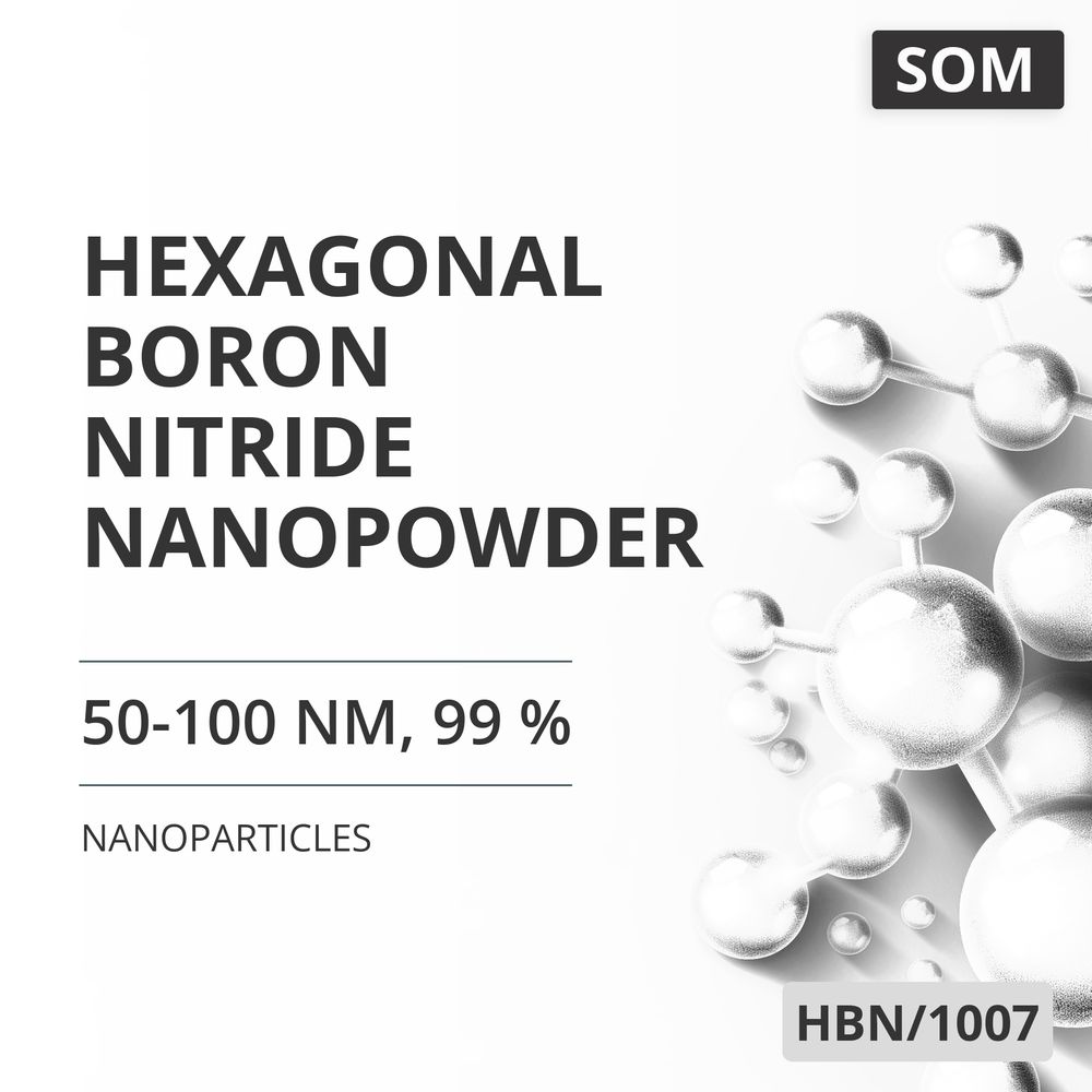 Hexagonal Boron Nitride Nanopowder, 50-100 nm, 99 % (HBN/1007)