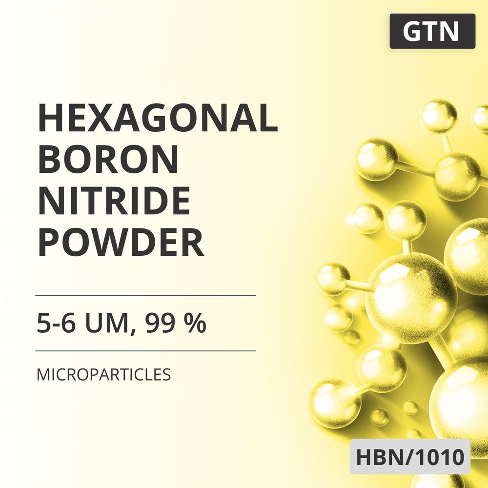Hexagonal Boron Nitride Powder, 5-6 um, 99 % (HBN/1010)