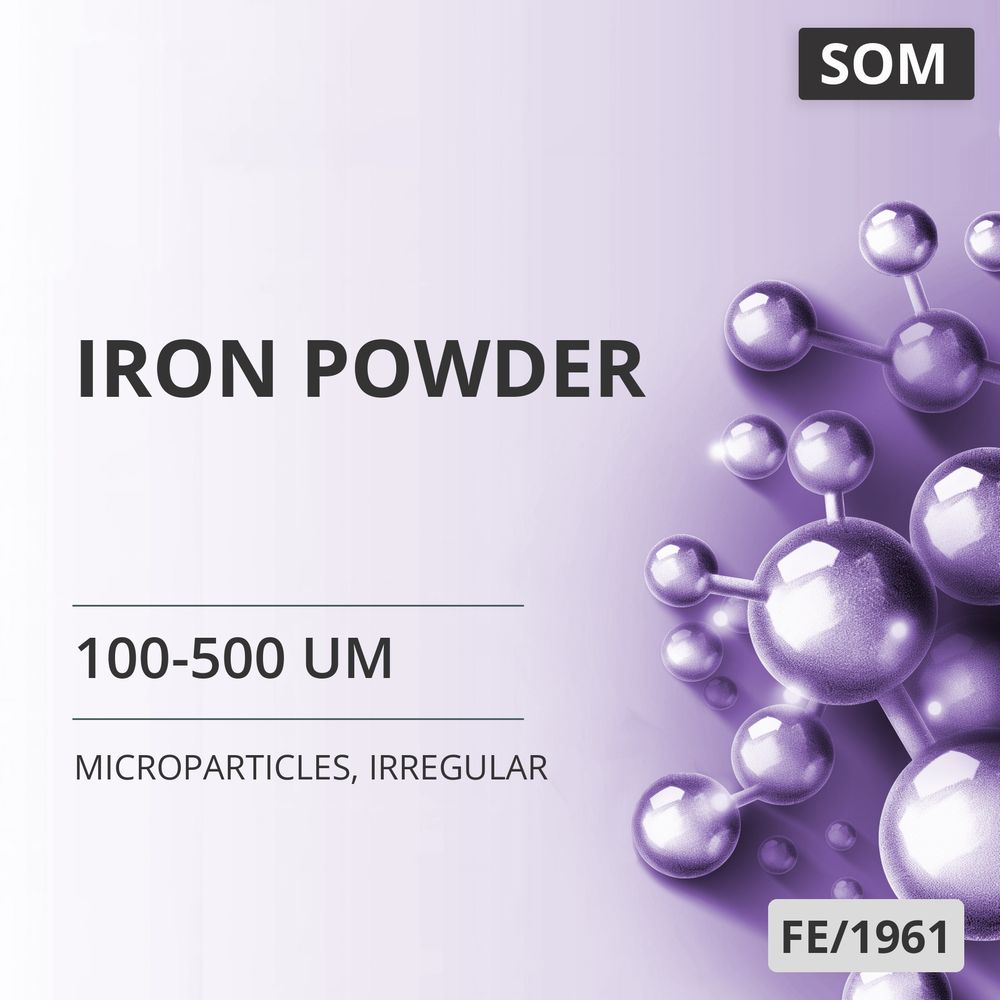 Iron Powder, 100-500 um, Irregular (FE/1961)