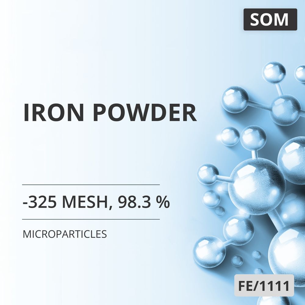Iron Powder, -325 Mesh, 98.3 % (FE/1111)