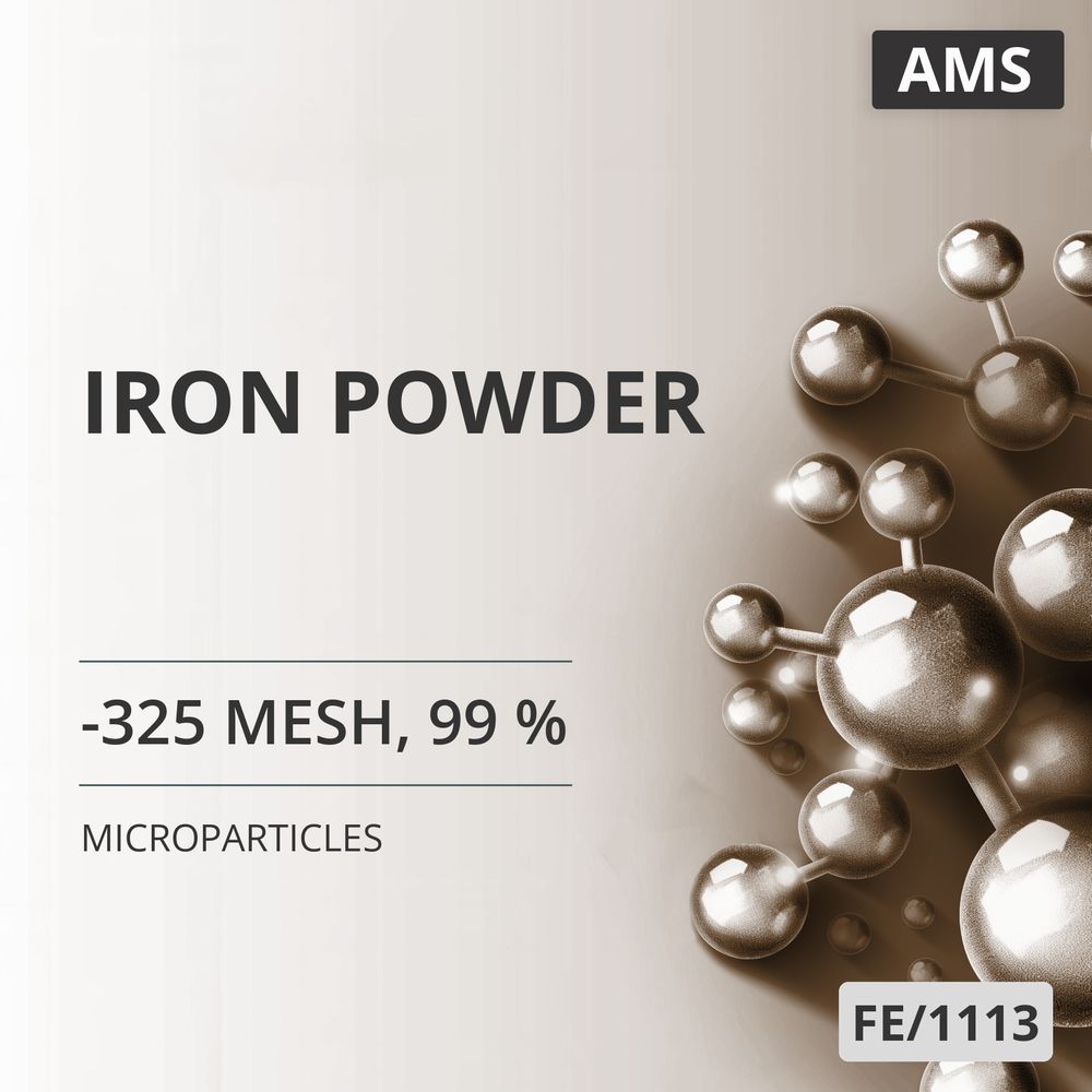 Iron Powder, -325 Mesh, 99 % (FE/1113)