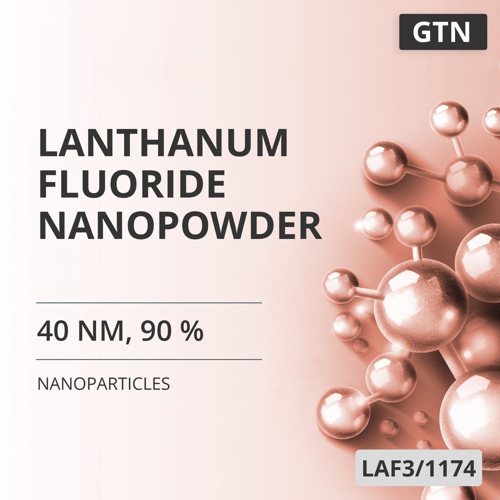 Lanthanum Fluoride Nanopowder, 40 nm, 90 % (LAF3/1174)