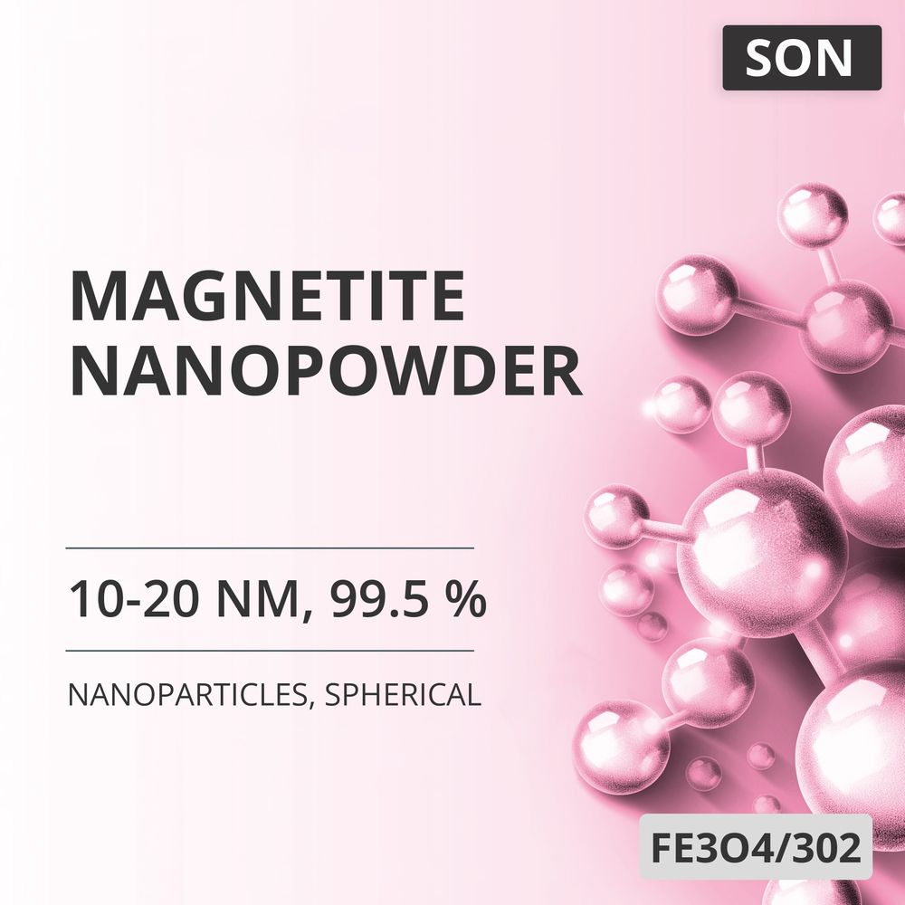 Magnetite Nanopowder, 10-20 nm, 99.5 %, Spherical (FE3O4/302)