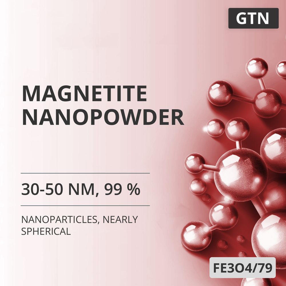 Magnetite Nanopowder, 30-50 nm, 99 %, Nearly Spherical (FE3O4/79)
