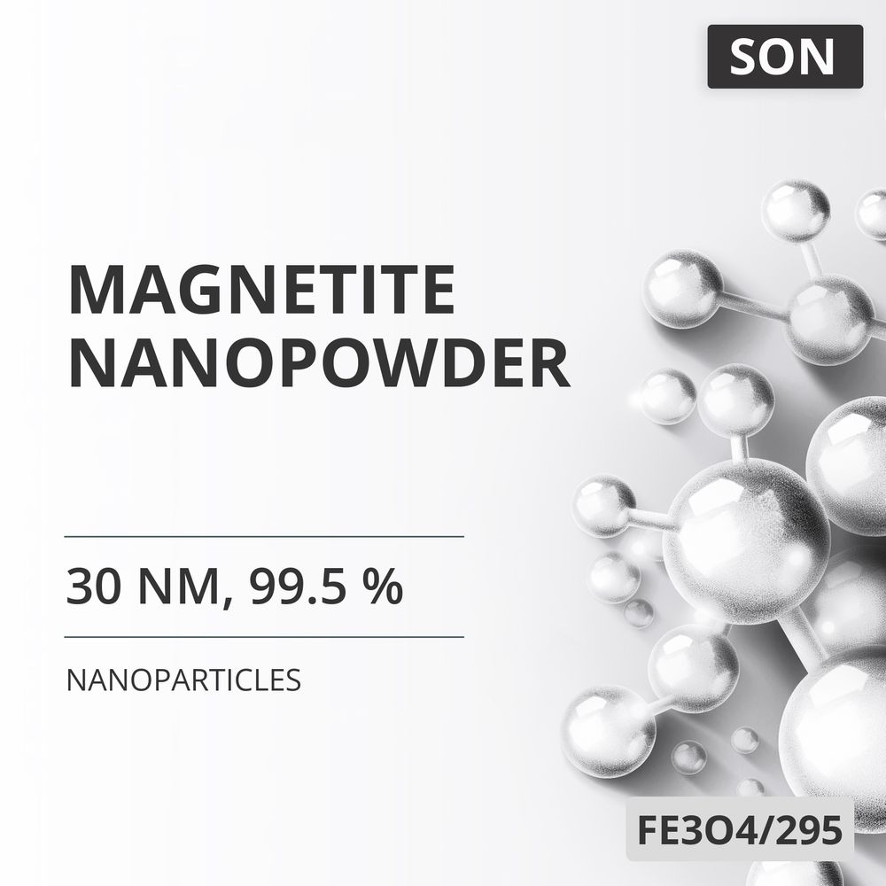 Magnetite Nanopowder, 30 nm, 99.5 % (FE3O4/295)
