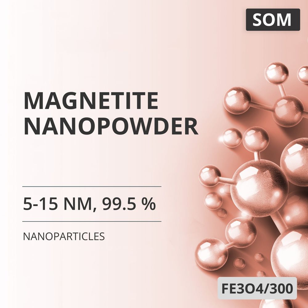 Magnetite Nanopowder, 5-15 nm, 99.5 % (FE3O4/300)
