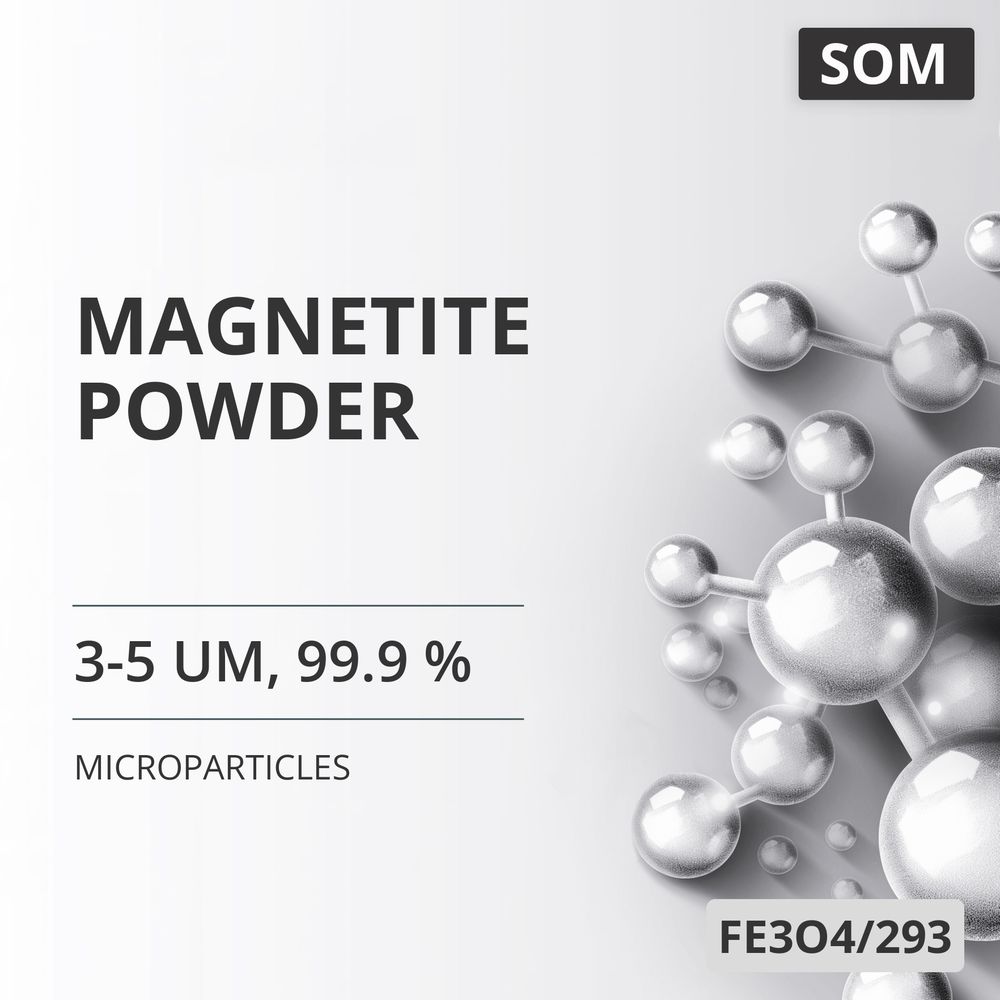 Magnetite Powder, 3-5 um, 99.9 % (FE3O4/293)