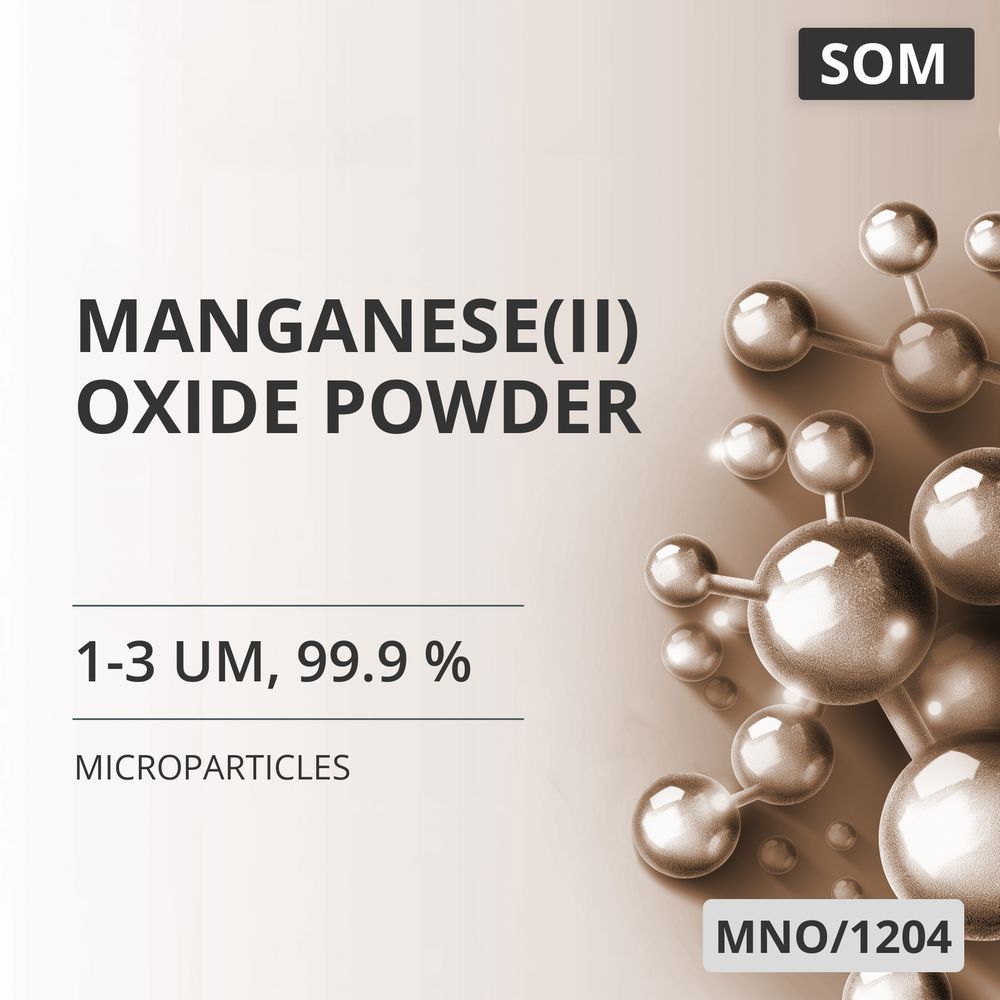 Manganese(II) Oxide Powder, 1-3 um, 99.9 % (MNO/1204)