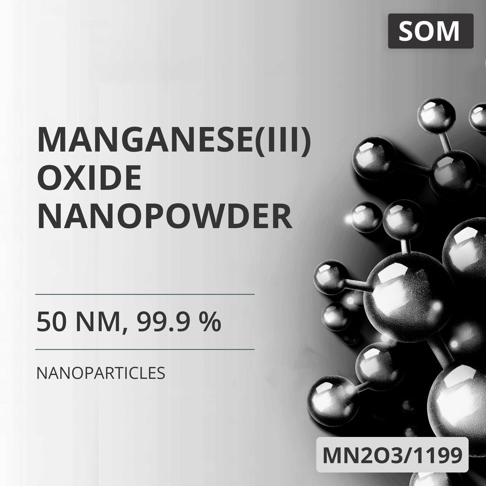 Manganese(III) Oxide Nanopowder, 50 nm, 99.9 % (MN2O3/1199)