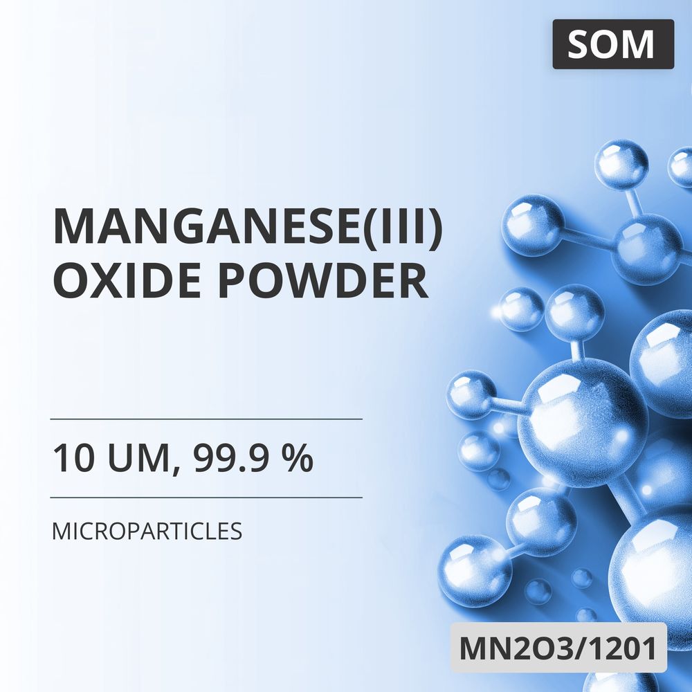 Manganese(III) Oxide Powder, 10 um, 99.9 % (MN2O3/1201)