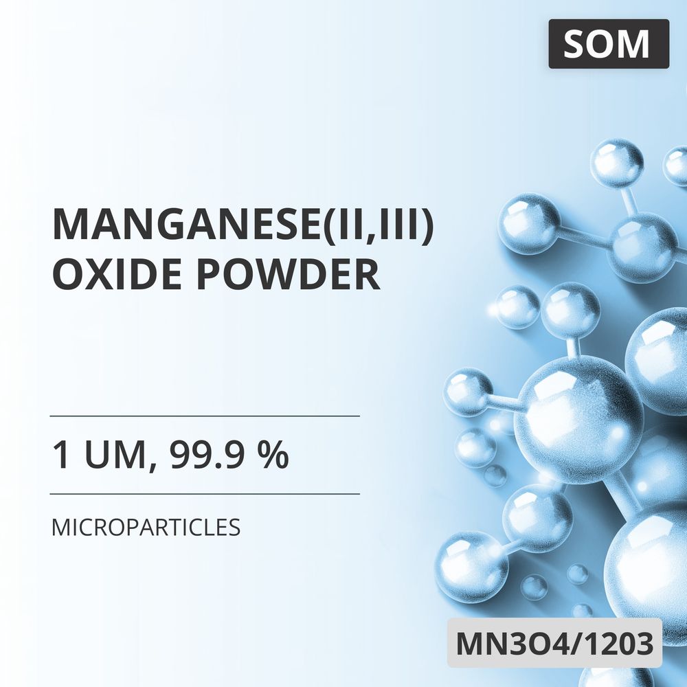 Manganese(II,III) Oxide Powder, 1 um, 99.9 % (MN3O4/1203)
