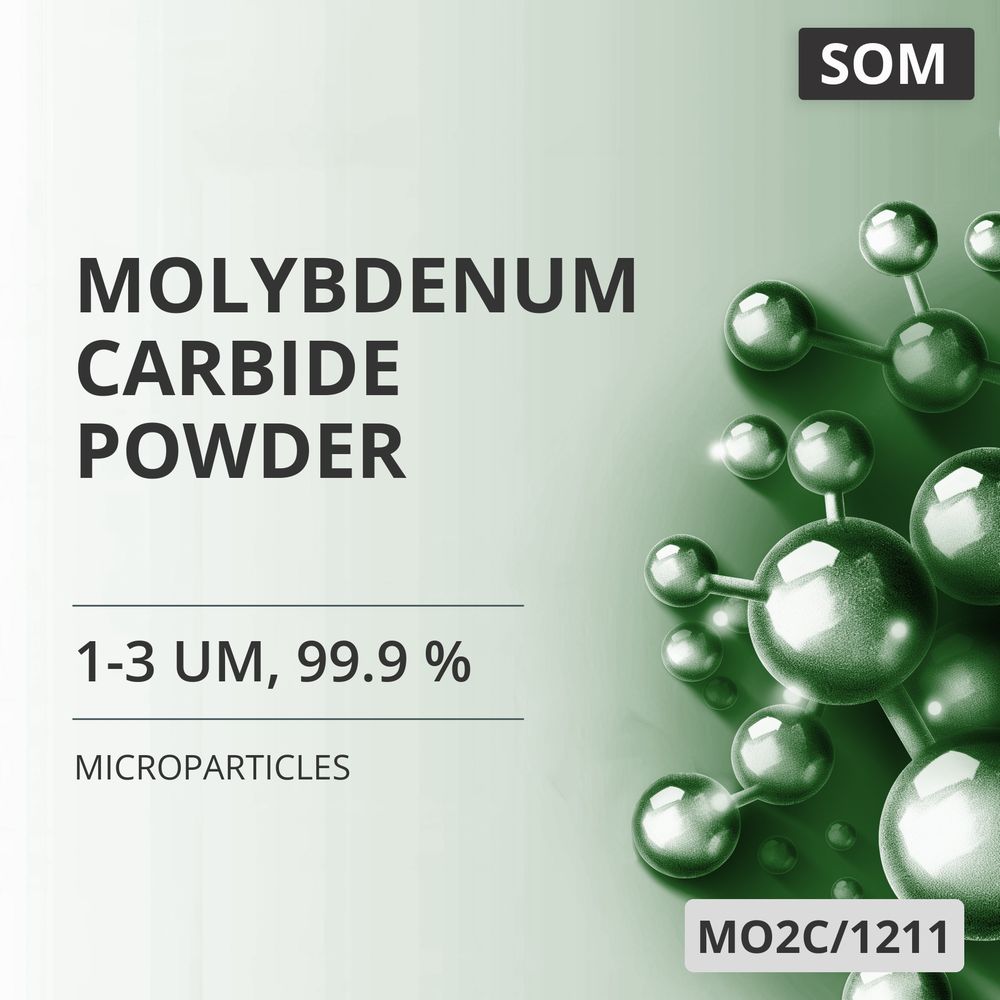 Molybdenum Carbide Powder, 1-3 um, 99.9 % (MO2C/1211)
