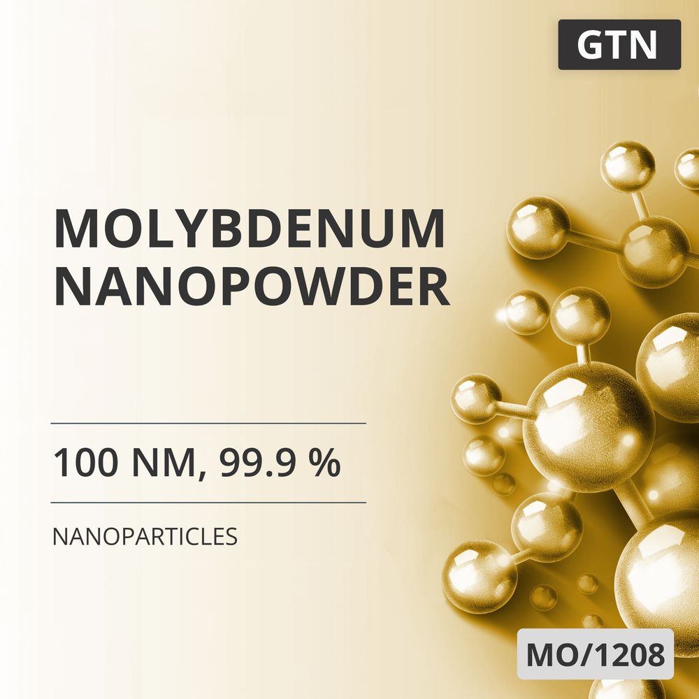Molybdenum Nanopowder, 100 nm, 99.9 % (MO/1208)