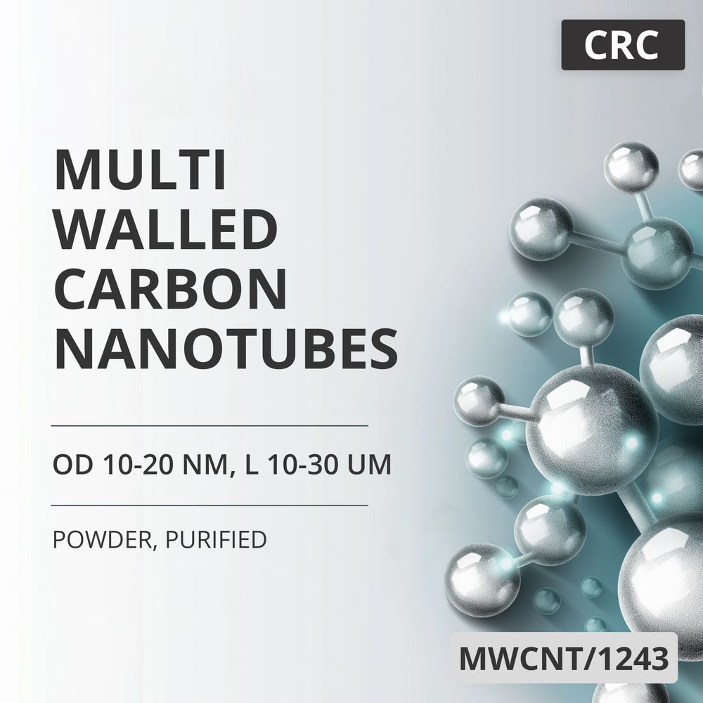 Multi-Walled Carbon Nanotubes, OD 10-20 nm, L 10-30 um, 98 wt%, Purified (MWCNT/1243)