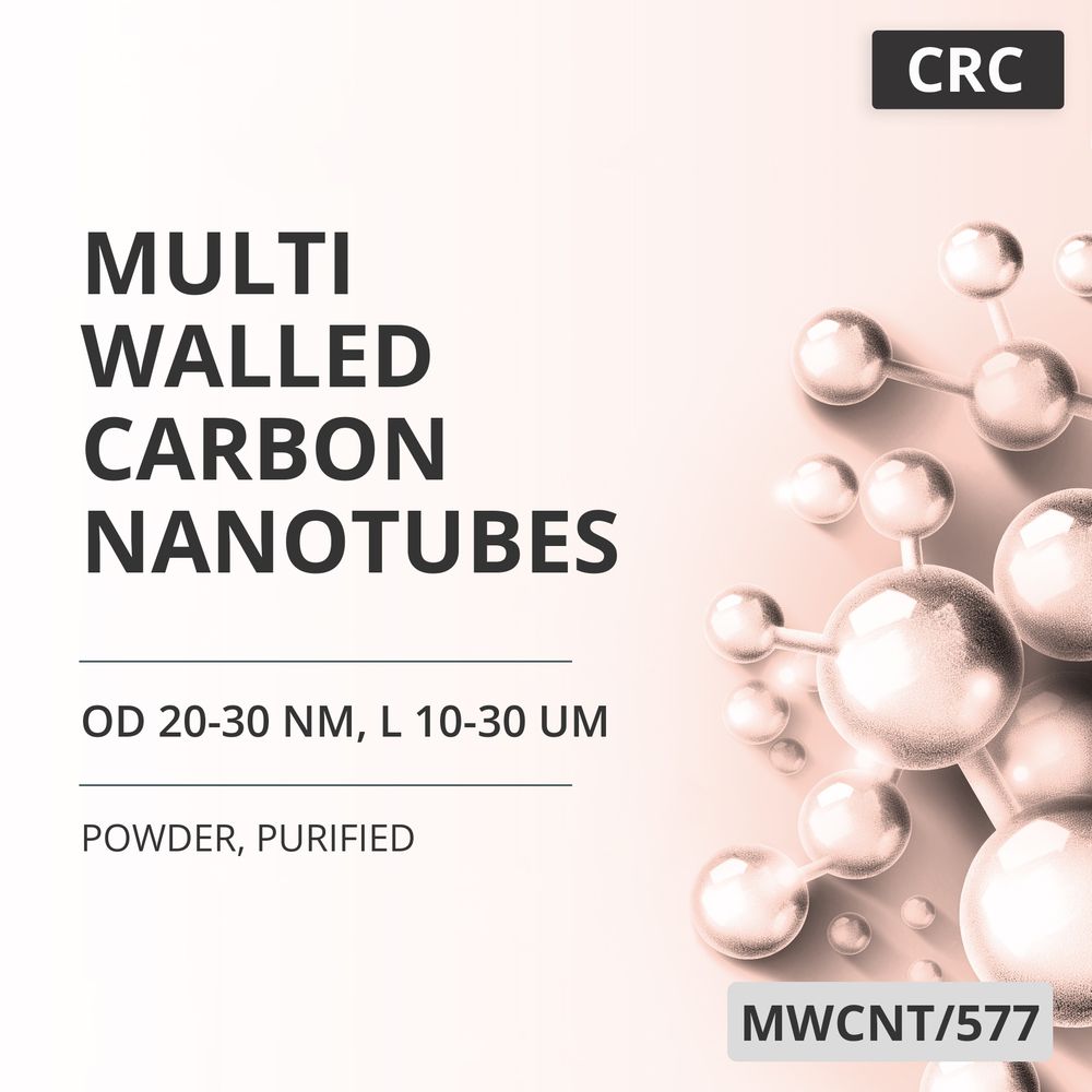 Multi-Walled Carbon Nanotubes, OD 20-30 nm, L 10-30 um, 98 wt%, Purified (MWCNT/577)