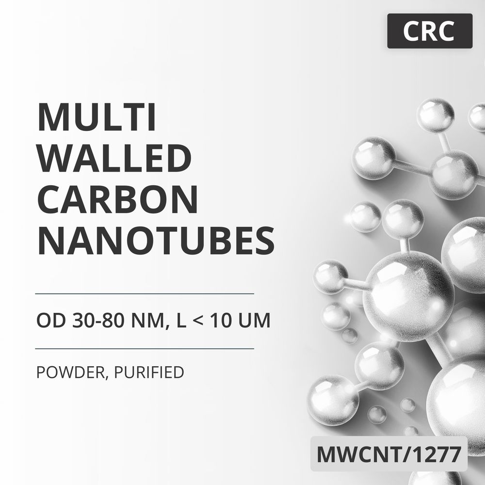 Multi-Walled Carbon Nanotubes, OD 30-80 nm, L < 10 um, 98 wt%, Purified (MWCNT/1277)