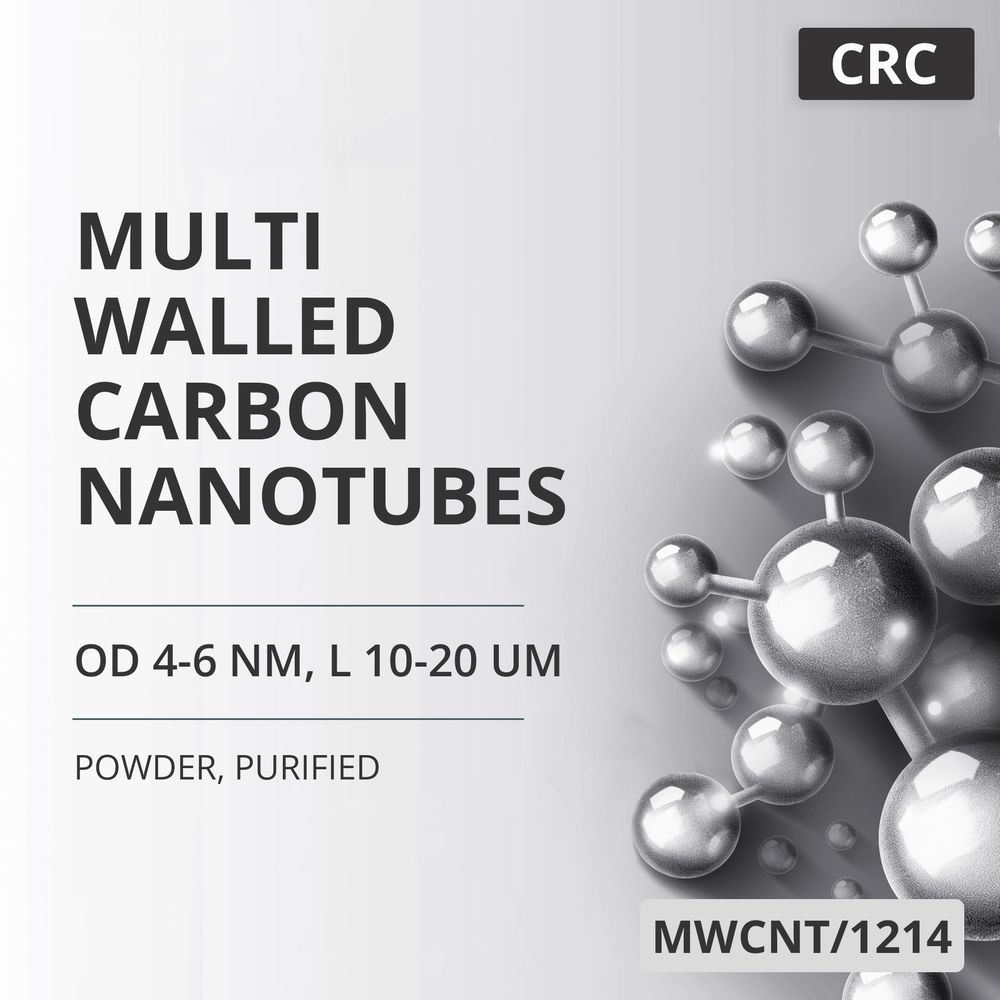 Multi-Walled Carbon Nanotubes, OD 4-6 nm, L 10-20 um, 98 wt%, Purified (MWCNT/1214)