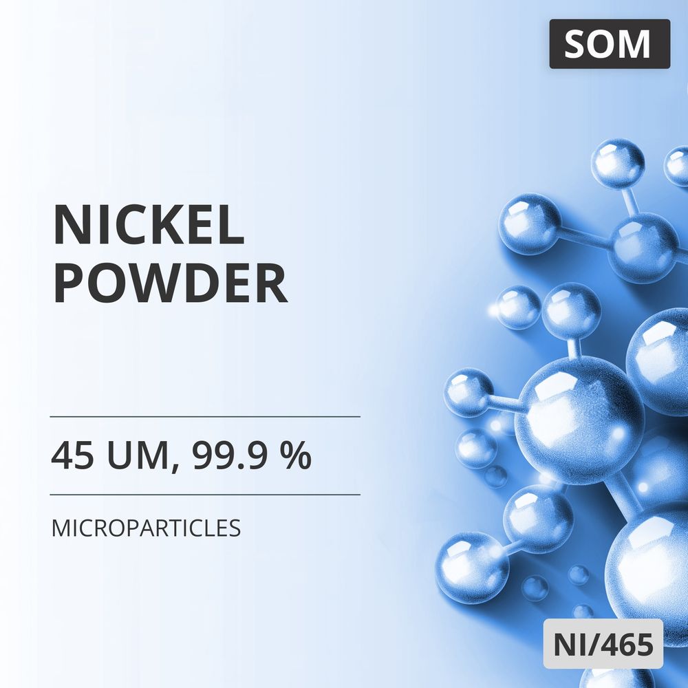 Nickel Powder, 45 um, 99.9 % (NI/465)