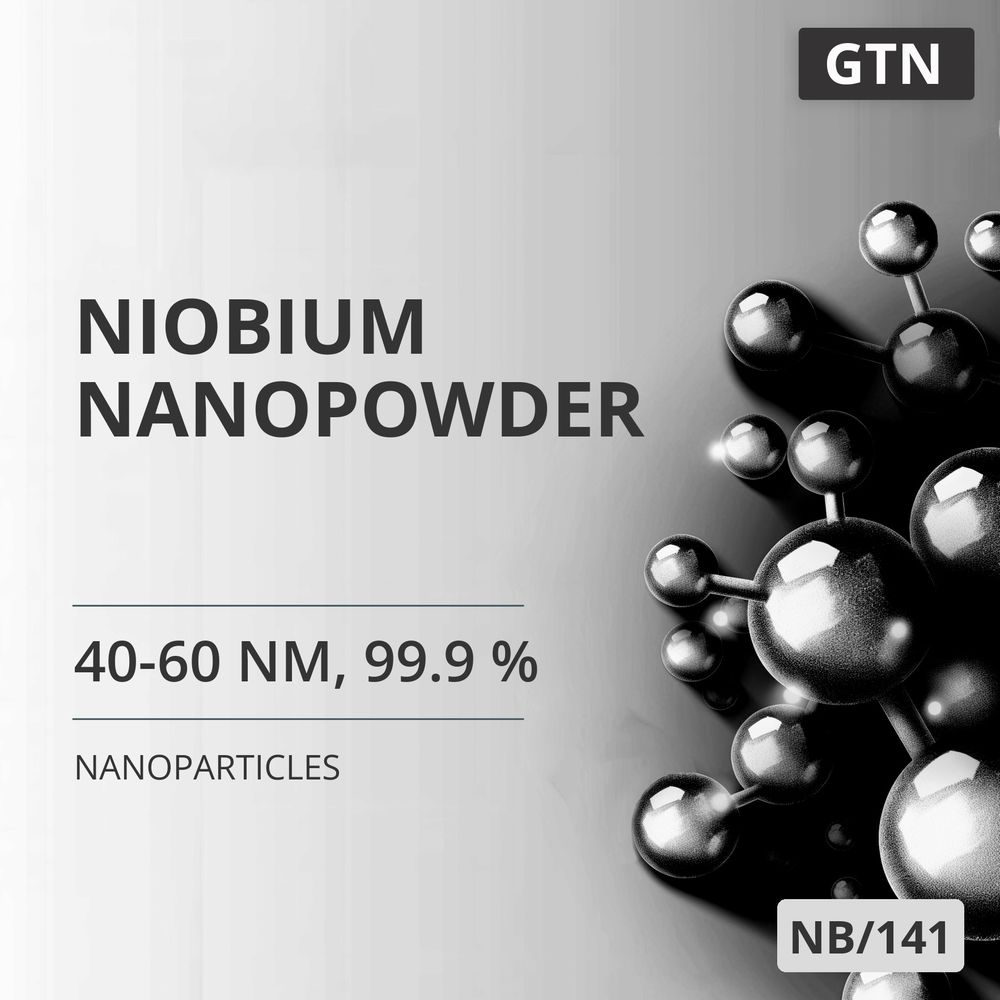 Niobium Nanopowder, 40-60 nm, 99.9 % (NB/141)