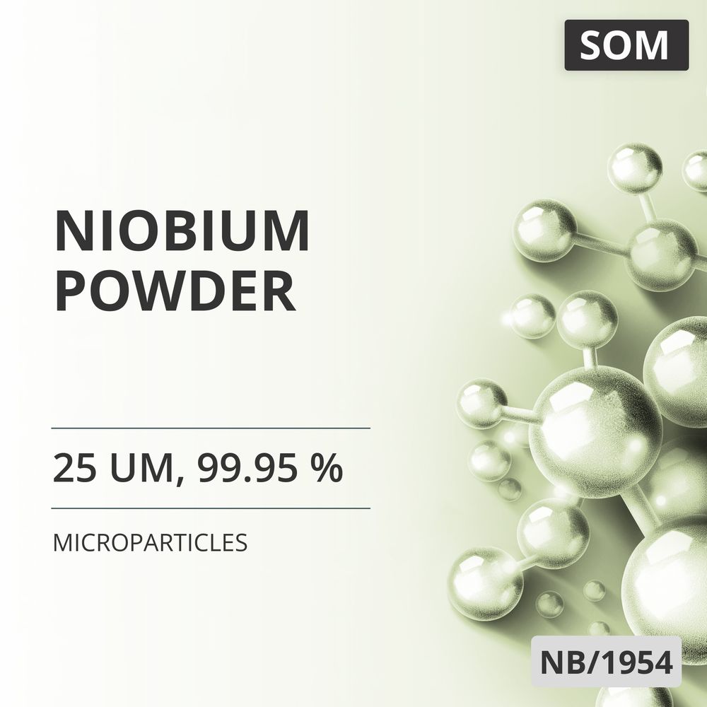 Niobium Powder, 25 um, 99.95 % (NB/1954)